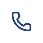 call icon dark blue